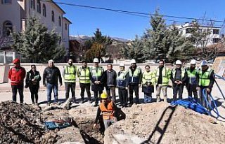 Merzifon Belediye Başkanı Kargı, devam eden çalışmaları...