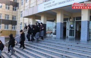 Of'ta deprem tahliye tatbikatı yapıldı