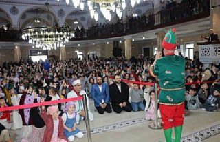 Of'ta çocuklar için tekne orucu etkinliği...