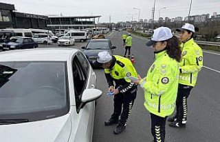 Ordu'da bayram öncesi dron destekli trafik denetimi...