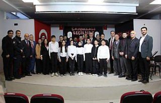 Pazar ilçesinde İstiklal Marşı'nın kabulünün...