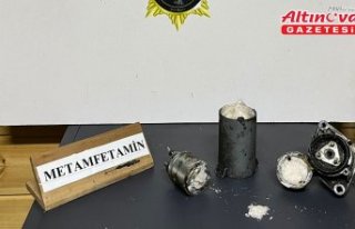 Samsun'da aracın marş dinamosuna saklanan sentetik...