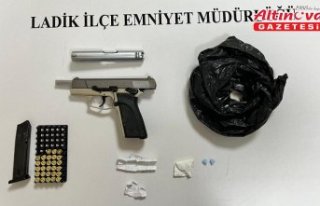 Samsun'da uyuşturucu operasyonunda 1 kişi gözaltına...