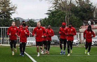 Samsunspor, Rayo Vallecano maçının hazırlıklarına...