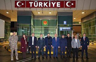 Sarp Sınır Kapısı'nda iftar programı düzenlendi