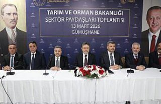 Tarım ve Orman Bakanı İbrahim Yumaklı, Gümüşhane'de...