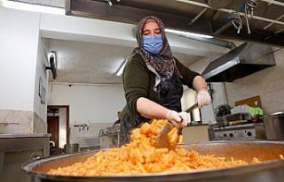 Taşköprü Belediyesi Aşevinde ramazanda her gün...