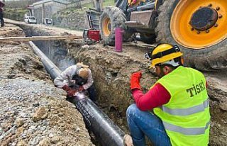 Trabzon'da içme suyu ve altyapı çalışmaları...