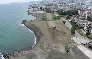 Trabzon'da Yıldızlı-Söğütlü Sahil Projesi'nin...