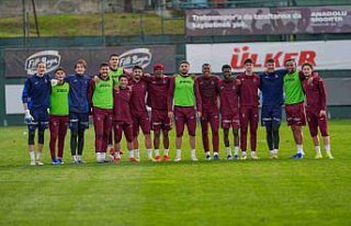 Trabzonspor, Galatasaray maçının hazırlıklarını...