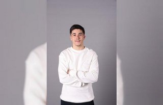 Trabzonspor'un Faslı oyuncusu Benjamin Bouchouari,...