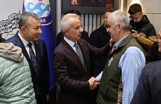 Ulaştırma ve Altyapı Bakanı Uraloğlu, Trabzon'da...