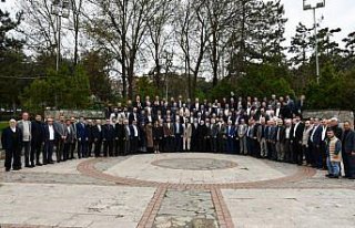 Vezirköprü'de bayramlaşma töreni düzenlendi