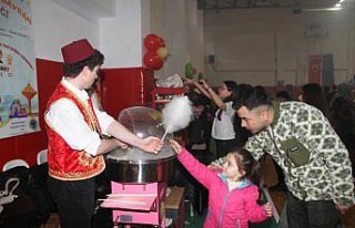 Yağlıdere'de çocuklar için bayram şenliği...