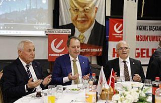 Yeniden Refah Partisi Genel Başkanı Erbakan, Samsun'da...