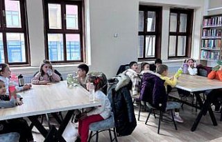 Bolu'da Kütüphane Haftası dolayısıyla etkinlik...