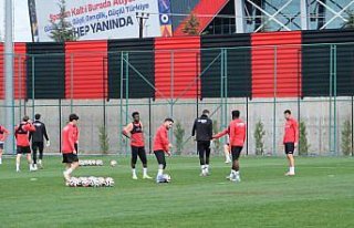 Çorum FK, Bandırmaspor maçının hazırlıklarını...