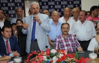  AK PARTİ BAFRA TEŞKİLATINDA BAYRAMLAŞMA 