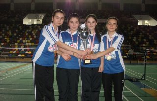  KIZ BADMİNTON TAKIMI İL BİRİNCİSİ