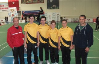 TÜRKİYE BADMİNTON LİĞİ 1.LİGE YÜKSELDİLER...