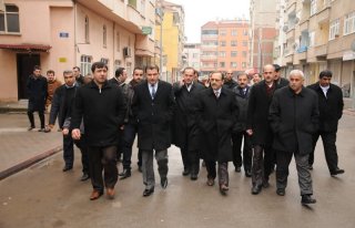 BAŞKAN ŞAHİN, ESNAF ZİYARETLERİNİ SÜRDÜRÜYOR...