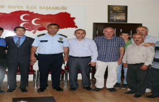 Emniyet Müdürü Yiğit’ten MHP’ye İade-İ Ziyaret...