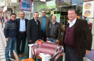 BBP BAFRA ADAYI MÜRTEZAOĞLU’DAN ESNAF ZİYARETİ...