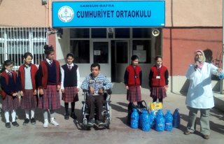  'Mavi Kapak' Kampanyasına Destek