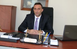 Osman Şenocak,yeni görevine başladı