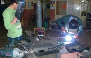 ÖĞRENCİLER YARIŞMAYA HAZIRLANIYOR 