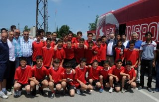 SAMSUNSPOR'UN U13 TAKIMI BARTIN'I 2-0 YENDİ