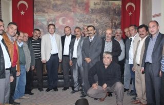 ÖZGÜR TOPKAYA, ZİYARETLERİNİ SÜRDÜRÜYOR 