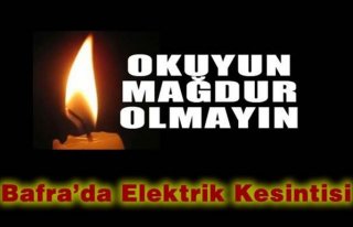  Yedaş'tan Bafra'da Elektrik Kesintisi Uyarısı
