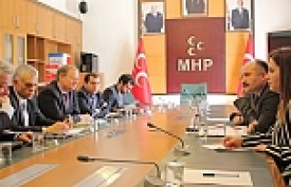 AB KOMİSYONU HEYETİ TBMM’YE MİSAFİR OLDU