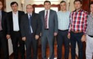 AK PARTİ TEŞKİLATINDAN BAFRA BELEDİYESİNE ZİYARET