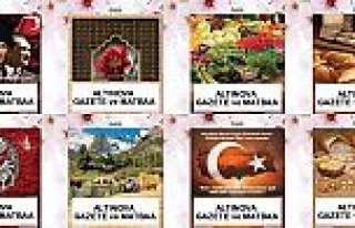 Altınova Gazete ve Matbaa'dan Takvim Kampanyası