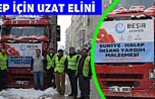 Bafra Beşir Derneğinden Halep’e Yardım