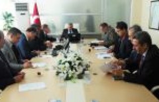 BAFRA DA SINAV KOORDİNASYON KURULU TOPLANTISI