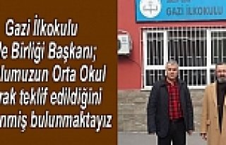 Bafra Gazi İlkokulu Orta Okul mu Oluyor?