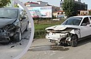 Bafra İlçesinde Trafik Kazası; 1 Yaralı