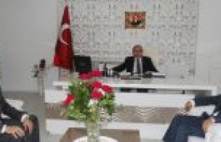 Bafra Kaymakamı Halis Arslan’a Ziyaret