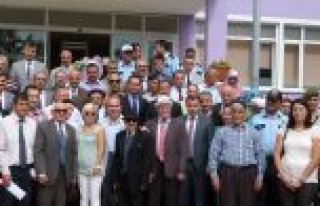 Bafra Kaymakamı Uğurlandı