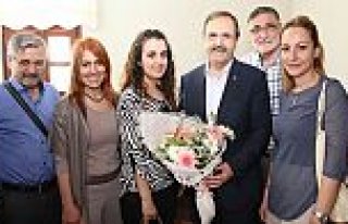 Bafra Musıki Cemiyeti’nden Teşekkür Ziyareti