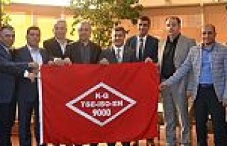 Bafra TSO’ya TSO ISO 9001:2015 Kalite Belgesi