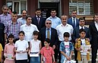 BAFRA’DA 28 BİN ÖĞRENCİ KARNE ALDI