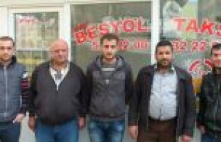 Bafra’da Beşyol Taksi Durağı Kuruldu