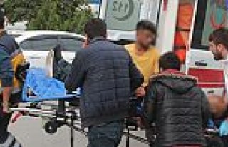 Bafra'da Bıçaklı Yaralama