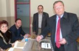 BAFRA’DA CHP’DE ÖN SEÇİM YAPILDI