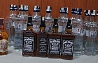 Bafra'da Sahte İçki Operasyonu