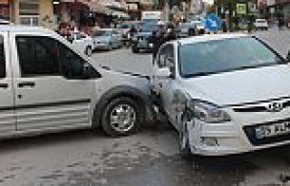Bafra’da Trafik Kazası; 1 Kişi Yaralı